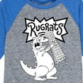 thumbnail image 3 of Rugrats - Reptar Tokyo - Toddler & Youth Raglan Graphic T-Shirt, 3 of 5