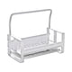 thumbnail image 1 of Monstrate Estante para fregadero de cocina, soporte de almacenamiento para drenaje de esponja, organizador de aluminio, escurridor de secado, Almacenamiento y organización del hogar Plata 22cm, 1 of 6
