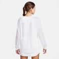 thumbnail image 2 of Nike One Relaxed Women's Dri-FIT Long-Sleeve Top Color: Black/Black Size: M, 2 of 4