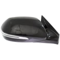 thumbnail image 5 of MIRROR Compatible For 2013-2016 Hyundai Santa Fe 2013 Sport Right Passenger Heated Power Glass In-housing Signal Light Paintable, 5 of 5