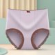 thumbnail image 1 of Puntoco Bragas para mujer, de cintura alta, a la moda, transpirables, suaves, elásticas, ropa interior con bragas para el vientre, 1 of 3
