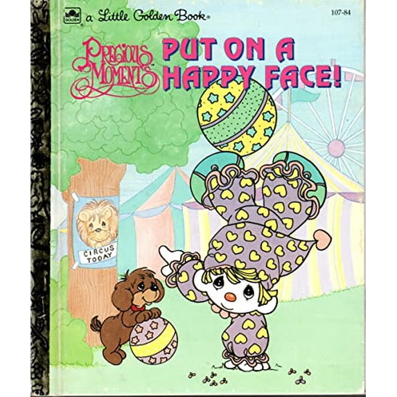 Pre-Owned Precious Moments Put on a Happy Face! (Little Golden Book) (Hardcover) 0307001202 9780307001207