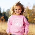 thumbnail image 4 of Promoted to Big Sister Sweatshirt Sibling Reveal Announcement for Baby and Toddler Girls Sibling Outfits Pink Sweatshirt 3T, 4 of 4