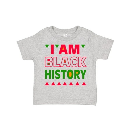 

Inktastic I Am Black History Boys or Girls Toddler T-Shirt