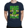 thumbnail image 2 of Officially Licensed Van Holten Pickles Cheerful Pickle Character Design Men's T-shirt, 2 of 3
