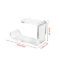 thumbnail image 5 of Elroy Headphone Hanger 15kg Acrylic Headset Stand Under Desk Earphone Storage Holder Rack, Transparent, 5 of 10