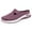 Purple, variant on Backless Sneakers for Women,Slip On Shoes Women,Mule Slippers for Women,Womens Backless Sneakers,Women's Shoes,Hollow Out Women's Ladies Mesh Shoes Footwear Flat Breathable Shoes,Black,8