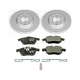 thumbnail image 2 of Power Stop Front Euro-Stop ECE-R90 Certified Brake Pad and Rotor Kit ESK978, 2 of 5