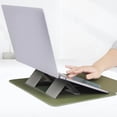 thumbnail image 6 of 13/14inch PU Leather Laptop Sleeve Case Stand 13inch 14inch PC Laptop Tablets, 6 of 13