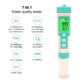 thumbnail image 2 of Digital 7 in 1 PH/TDS/EC/Salt/ORP/SG/Temp Meter Waterproof High Accuracy Tester for Hydroponic Nutrients, Pool, Aquarium Soil, 2 of 6