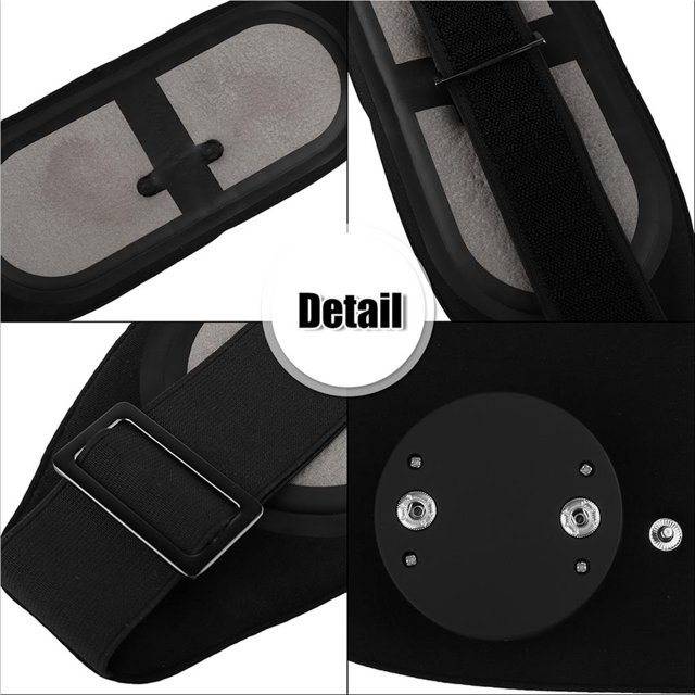 mmirethe Ceinture de Massage Électrique Réglable Muscle Trainer Gymnic Body