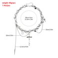 thumbnail image 3 of Portable Crosses Charm Necklace With Flowing Tassels For Comfort And Stylish Look For Gifting, 3 of 8