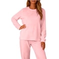 thumbnail image 3 of QHFBli Pyjamas pour Femmes en Molleton Doux et Chaud, 3 of 7