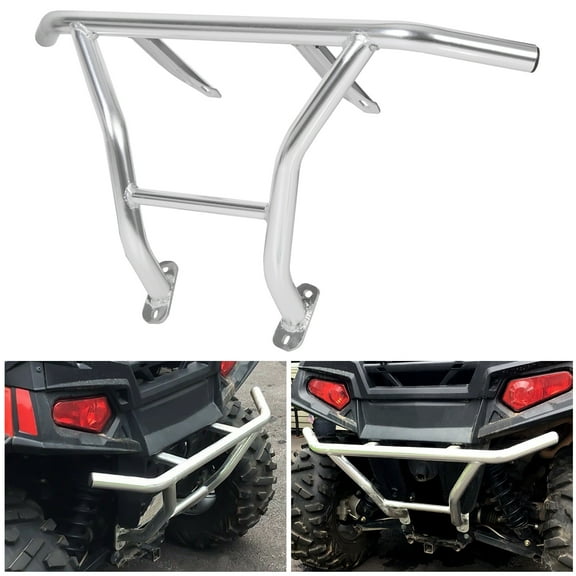 Kojem Aluminum Rear Brush Guard Bumper Protection for 08-14 09 10 11 12 13 Polaris RZR 800