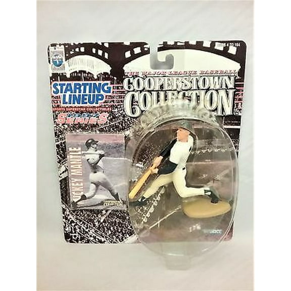 1997 Starting Lineup Mickey Mantle Cooperstown Collection Baseball Action Figure New York Yankees