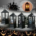 thumbnail image 6 of Portable Lanterns Candle LED Lamp Lights, Pumpkin Flame Lights Hanging Lanterns for Home Party Porch, 6 of 7