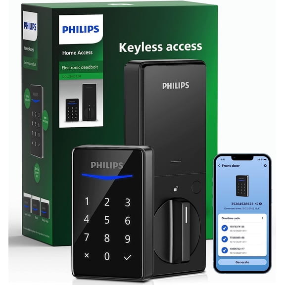 Philips Fingerprint Key-Free Electronic Deadbolt