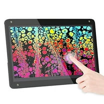 LESOWN 7 Inch Raspberry Pi Monitor Capacitive Touchscreen HD 1024x600 IPS HDMI Display for Windows/Linux/Android with Speakers