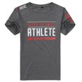 thumbnail image 3 of Camiseta de hombre de estilo urbano, camisetas para hombre, ropa elegante, ajustada, con estampado de letras, acuarela, gótica, grunge, anime, suave, a la moda, XL, 3 of 5