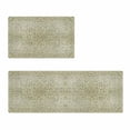 thumbnail image 2 of Kitchen Mat Set of 2 Non Slip Waterproof Kitchen Rugs, Washable Low Profile Floor Mats 17"x28" + 17"x48", Oriental Medallion Soft Mats for Sink, Laundry Room & Entryway, 2 of 6