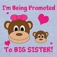 thumbnail image 3 of CafePress - Being Promoted To Big Sister T Shirt - Cute Toddler T-Shirt, 100% Cotton, 3 of 4