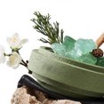 thumbnail image 3 of Forest Green Crystal Aroma Diffuser Set, Gypsum Holder with Essential Oil, 3 of 5
