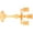 Champagne, variant on Oasiva 3 Arms Candelabra Taper Candle Holders Candlestick Holders Decorative Candle Stands for Dining Table Wedding,Home Decors