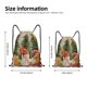 thumbnail image 2 of Fotbe Holiday Christmas Stars Bolsa Mochila con Cordón Estampada, Bolsa de Gimnasio Deportiva, Bolsa Cinch, Bolsa con Cordón para Hombres y Mujeres-Small, 2 of 6