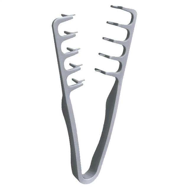 Texture Comb Volumizing WideTooth Hair Styling Comb For Root Lift Bangs Accessory For Women 8.86 x 4.13 x 0.94 In Gray