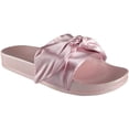 thumbnail image 1 of Slides Shoes | Flat Shoes | Ladies Flat Shoes | Slippers For Women | Comfy Plain Rubber Bow Sliders Shoes, 1 of 3