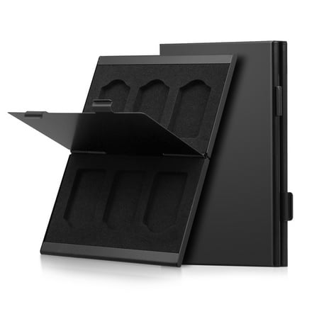 6 Game Case - 6 in 1 Aluminum Game Card Cartridge Case Holder Storage Box for Nintendo Switch