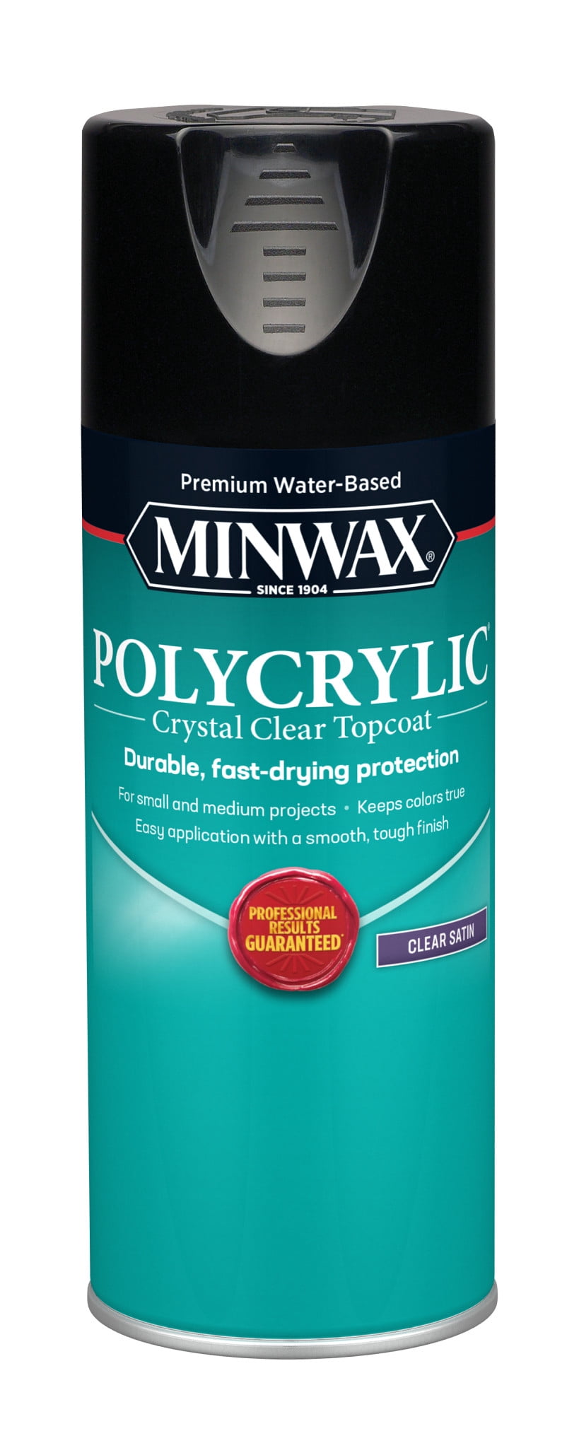 (2 pack) Minwax Polycrylic Protective Finish, Clear Satin, Clear, 11.5 oz