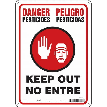 

Condor Safety Sign 14 inx10 in Polyethylene 470N83 470N83 ZO-G5861158