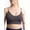 Charcoal, variant on Ribbed Bra With Adjustable Straps
