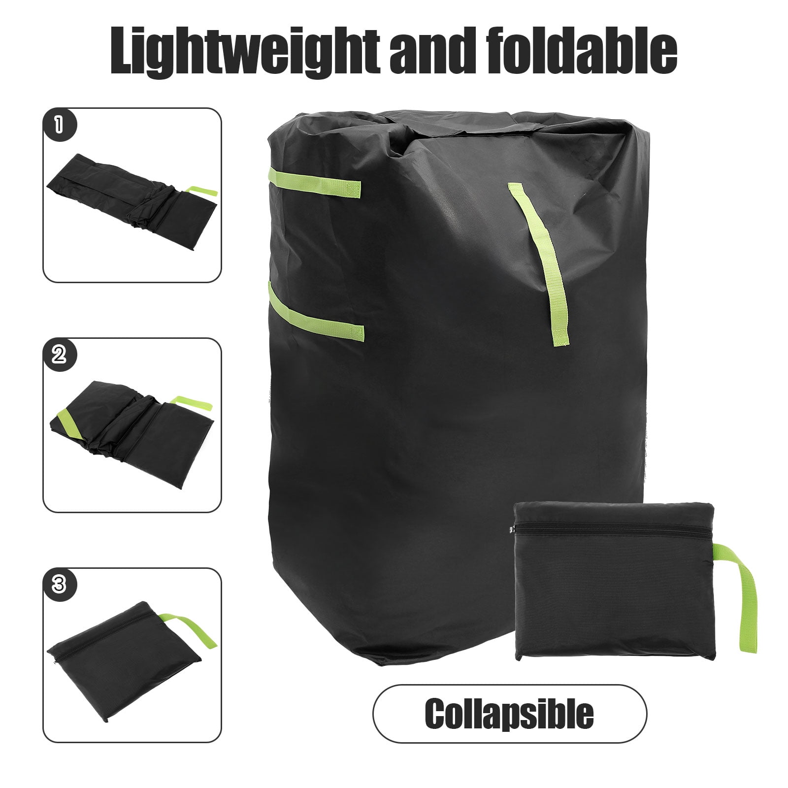 Stroller Bag 47 Inch 420D Oxford Cloth Gate Check Stroller Bag Waterproof Stroller Travel Bag Large Stroller Cover Bag Stroller Travel Cover with Adjustable Strap