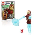 thumbnail image 1 of LEGO Marvel Avengers Super Heroes Minifigure - Iron Man (with Silver Hexagon and Power Blasts) 76166 LEGO -, 1 of 6