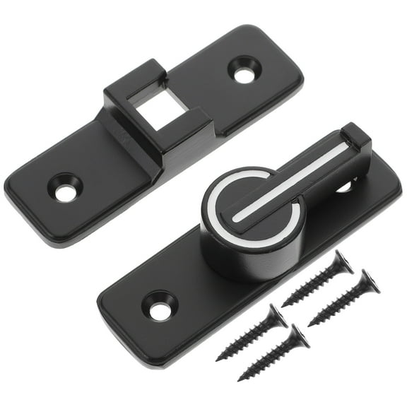 Door Lock Latch Zinc Alloy 90 Degree Pocket Door Lock Door Latch Security Lock