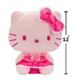 thumbnail image 2 of 12 inch Pink Monochorme Hello Kitty Childs Plush Toy, 2 of 2