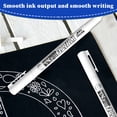 thumbnail image 4 of Maytalsory 12pcs/set Fabric Paint Permanent Marker Pens Set Versatile Tools For Creative Projects Waterproof, 4 of 4