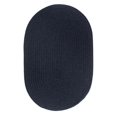 thumbnail image 1 of Rhody Rug S156R072X072 Solid 6' Round Wool Rug Navy, 1 of 1