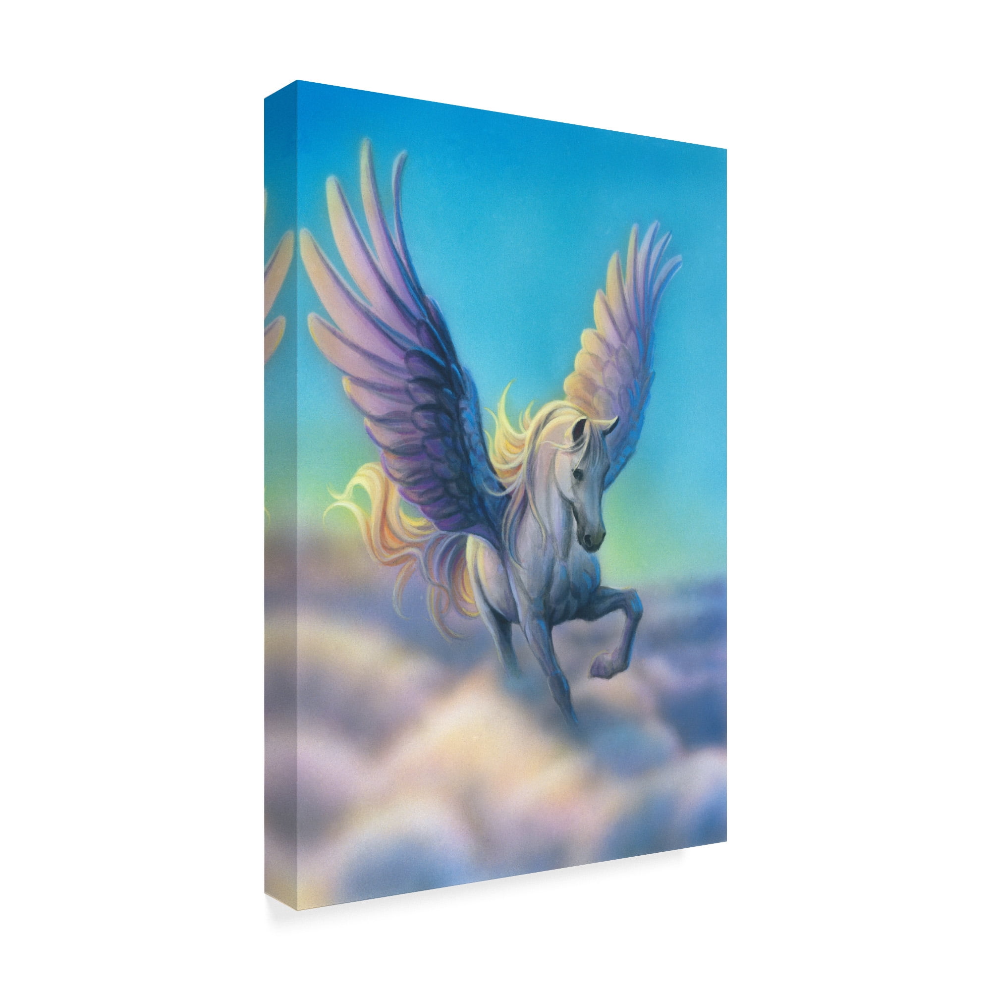 Trademark Fine Art 'Pegasus' Canvas Art by Kirk Reinert