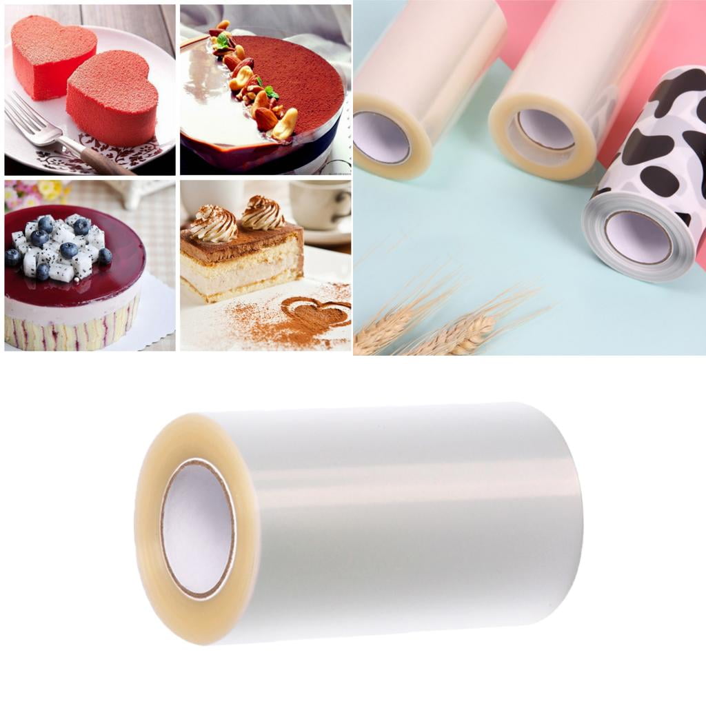 Amazon.com: SALIQU Cake Collar 6 x 394 inch DIY Transparent Acetate Sheets  for Baking, Mousse Clear Cake Strips Surrounding Edge, Acetate Roll for  Baking, Cake Decorating and Wraping: Home & Kitchen