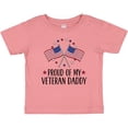 thumbnail image 3 of Inktastic Military Veteran Daddy Proud Son Daughter Boys or Girls Baby T-Shirt, 3 of 5