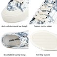 thumbnail image 4 of JENN ARDOR Women Canvas Mules Memory Foam Clipper Fashion Sneakers Comfortable Slip-On Mule Low Top Backless Holiday Walking Shoes, 4 of 8