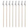 thumbnail image 1 of 100 Pcs Bamboo Stick Crocodile Clip Set Alligator Clips Crocodile Clamps for DIY, 1 of 3