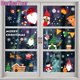 thumbnail image 5 of Calcomanías navideñas para ventanas, copos de nieve de invierno, calcomanías para ventanas con Papá Noel, árbol de Navidad, renos, decoraciones navideñas para interiores, 5 of 5