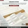thumbnail image 4 of Rev-A-Shelf 36'' Kitchen Drawer Organizer Insert Spice Rack Three-Tier, 4SDI-36-1, 4 of 10