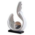thumbnail image 4 of Escultura abstracta, estatua artística moderna, artesanía, estatuilla decorativa, adorno de mesa para oficina, sala de estar, entrada, decoración del Estilo A, 4 of 8