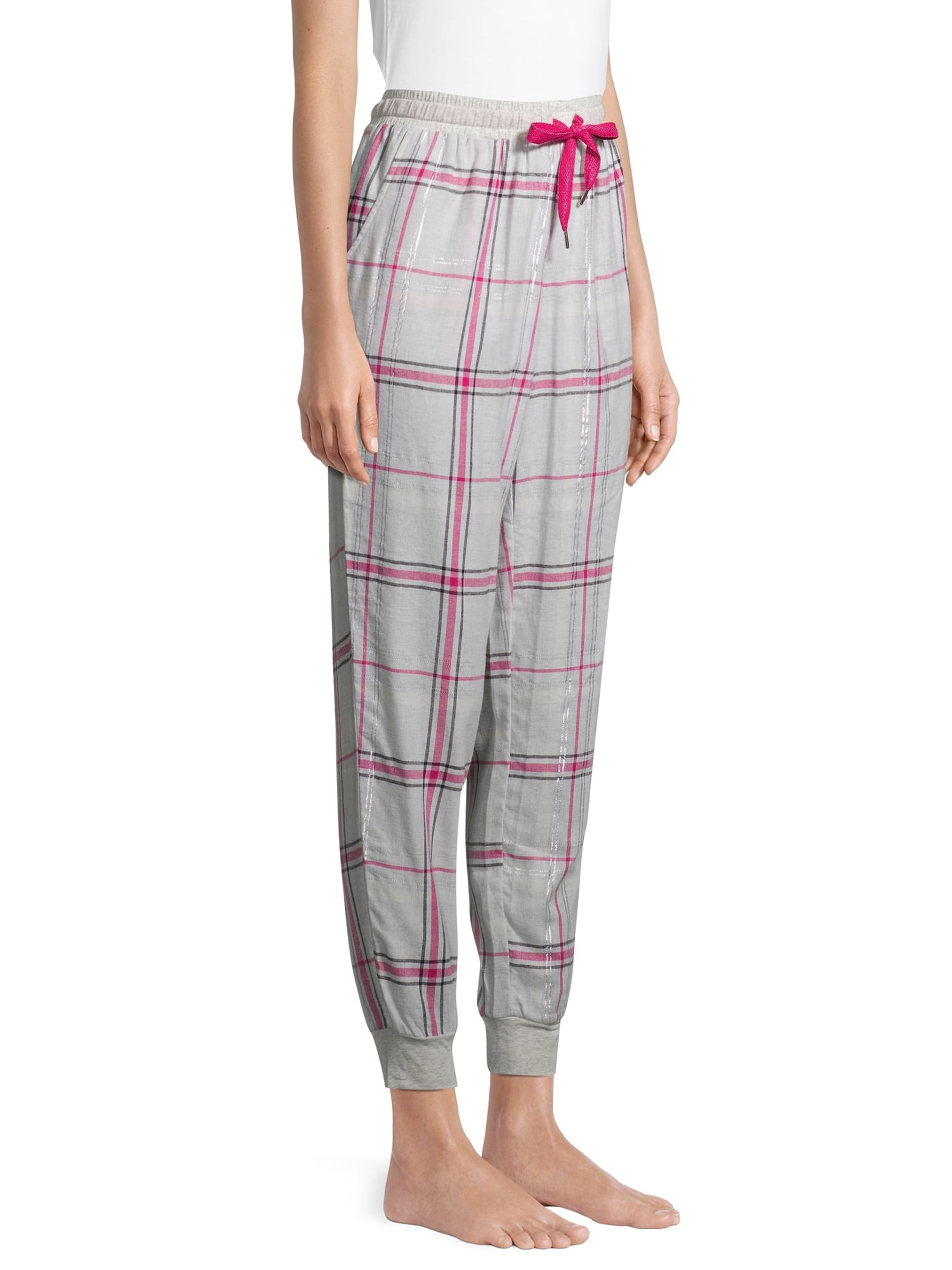 Secret Treasures Women's Plaid Flannel Joggers