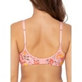 thumbnail image 3 of No Boundaries Juniors' Unlined Sheer Mesh Demi Underwire Bra, Style-NB461, 3 of 4